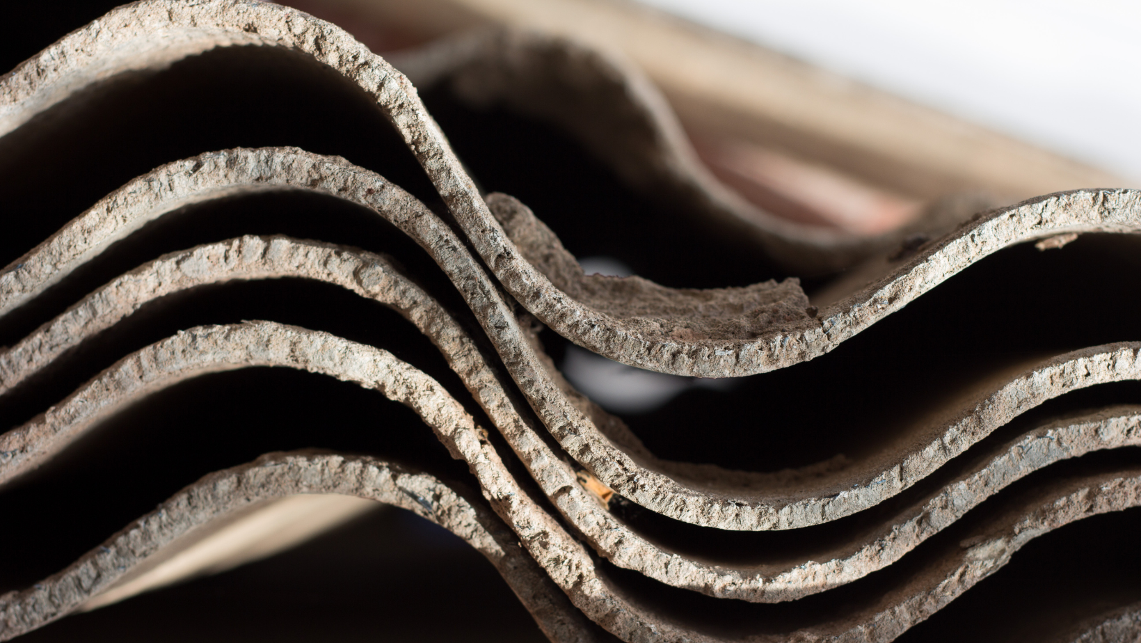 Asbestos in roof tiles